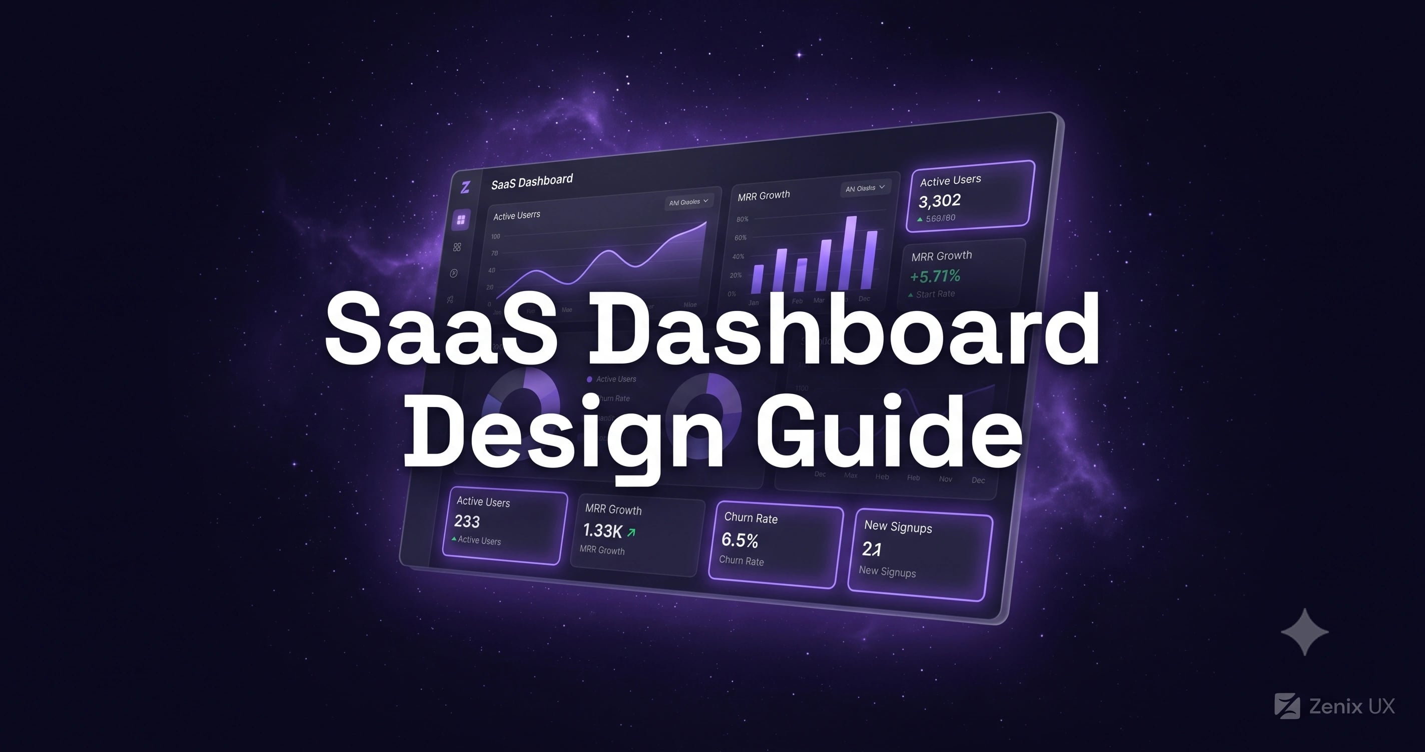 SaaS Dashboard Design: How to Reduce Churn Through Better UX — cover