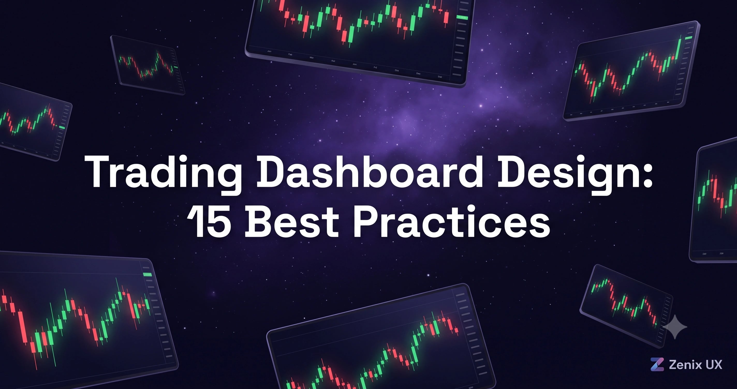 Trading Dashboard Design: 15 Best Practices for 2026 — cover