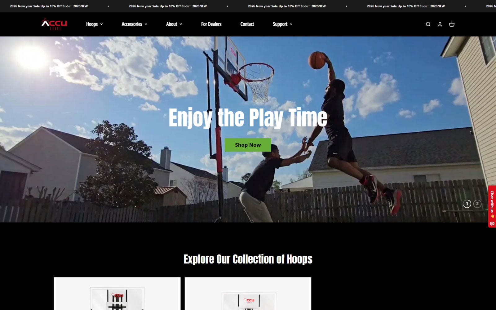 ACCU Level Sports — Basketball Hoops — next case study