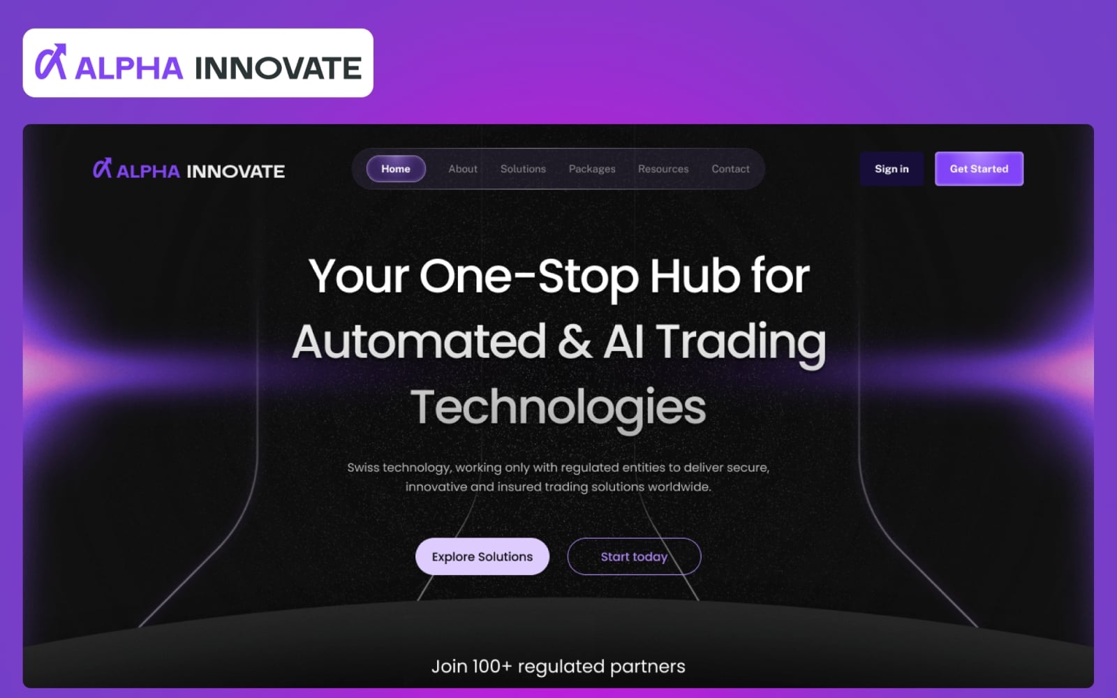Alpha Innovate — next case study