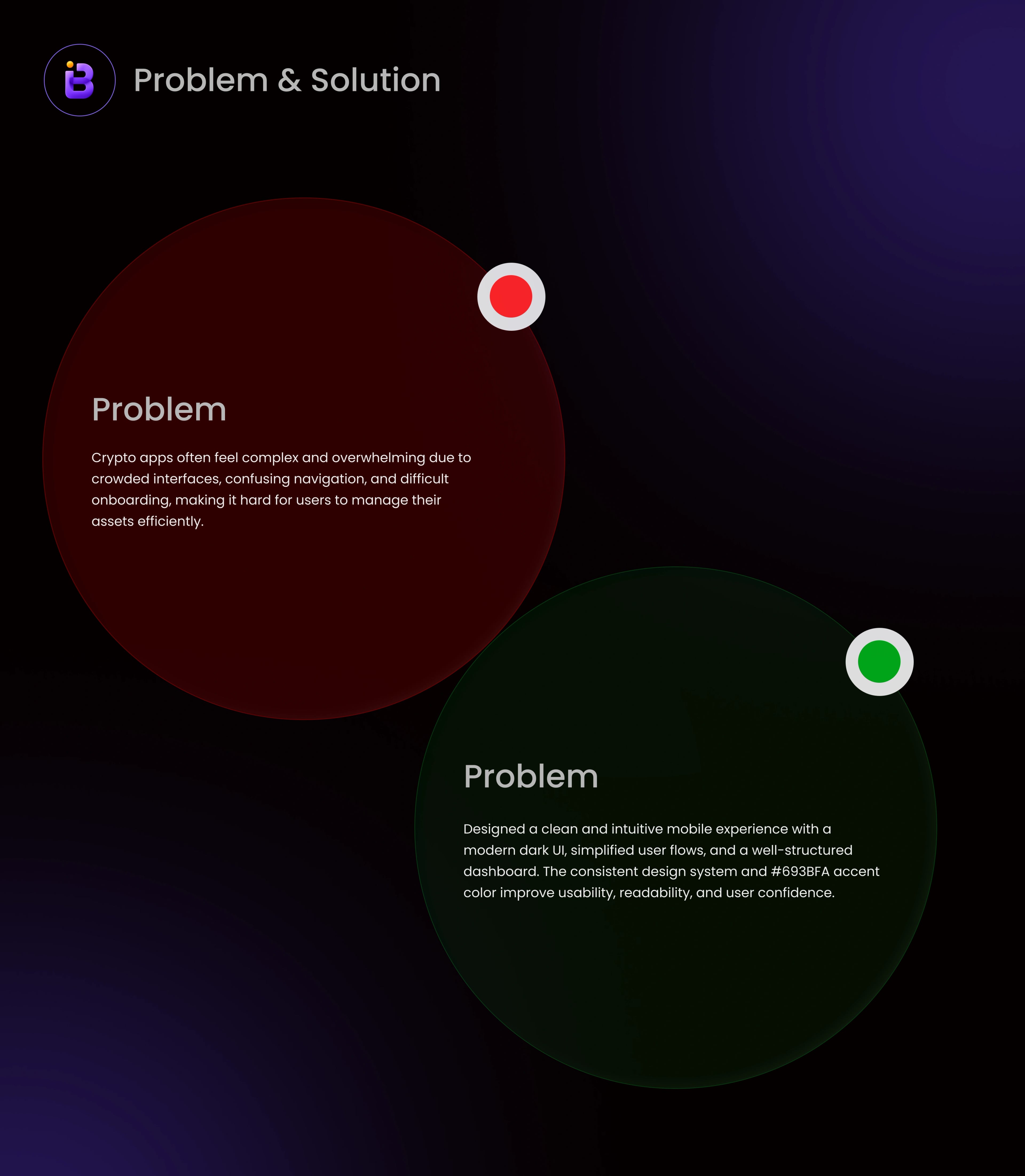 Blockto — Blockchain Platform — UI/UX design screen 5