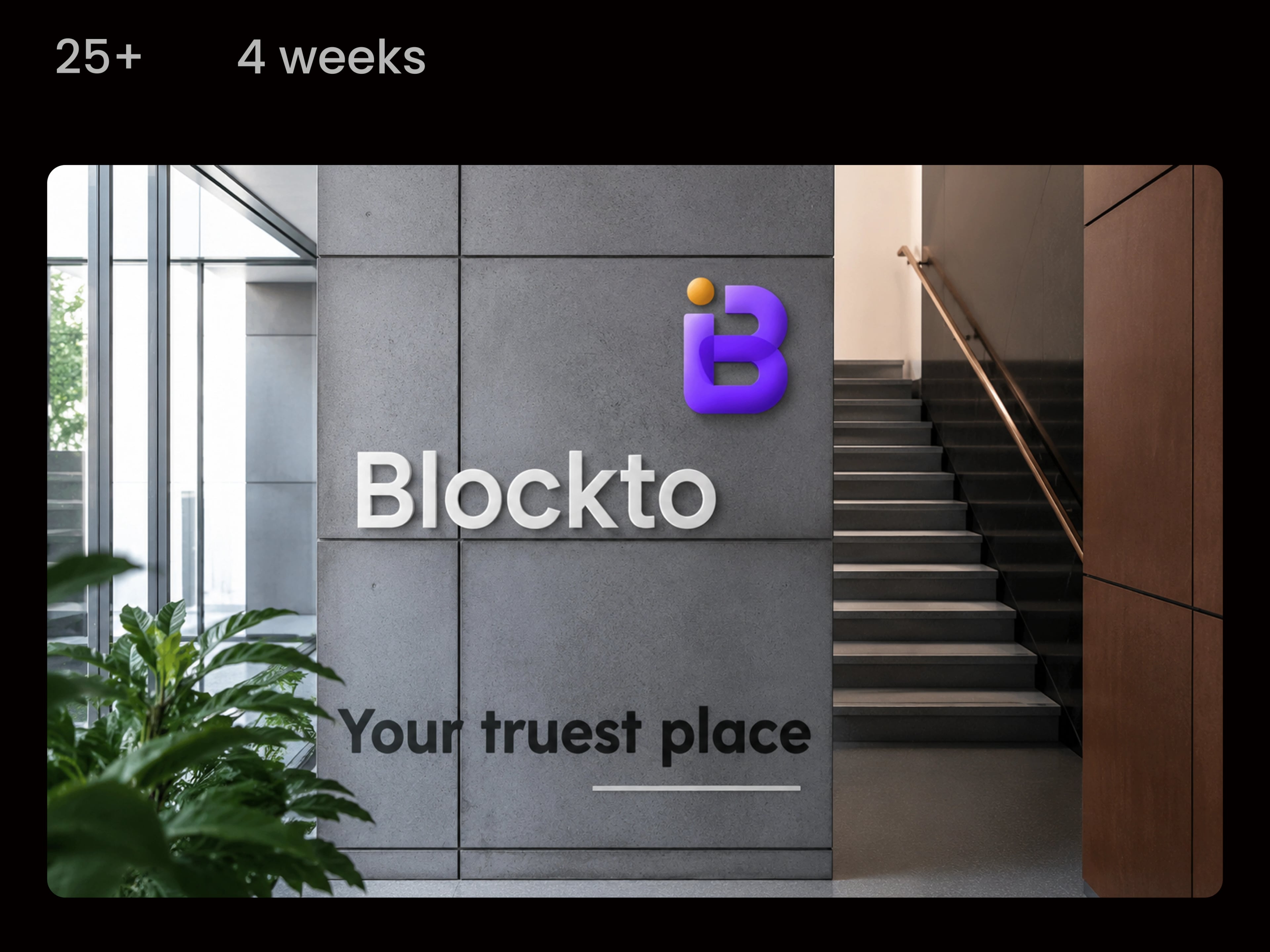 Blockto — Blockchain Platform — UI/UX design screen 7