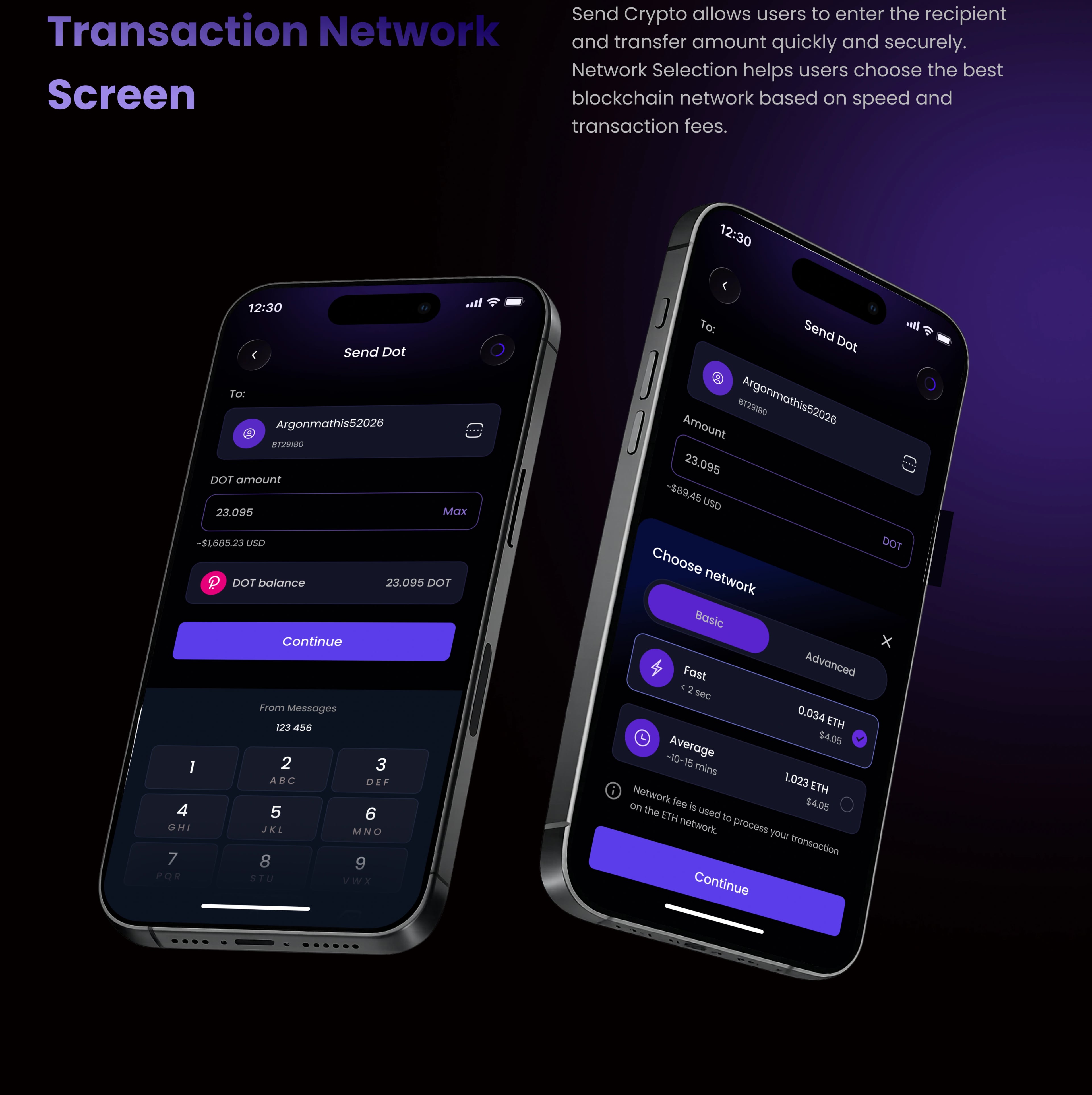 Blockto — Blockchain Platform — UI/UX design screen 25