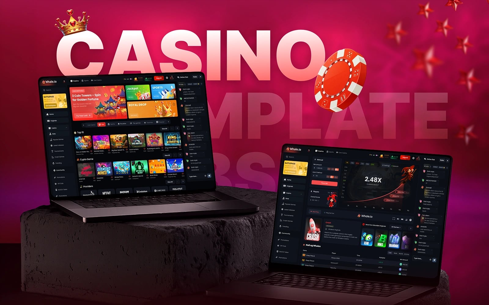 Casino Gambling — Web & Mobile UI/UX — UI/UX Design by Zenix UX