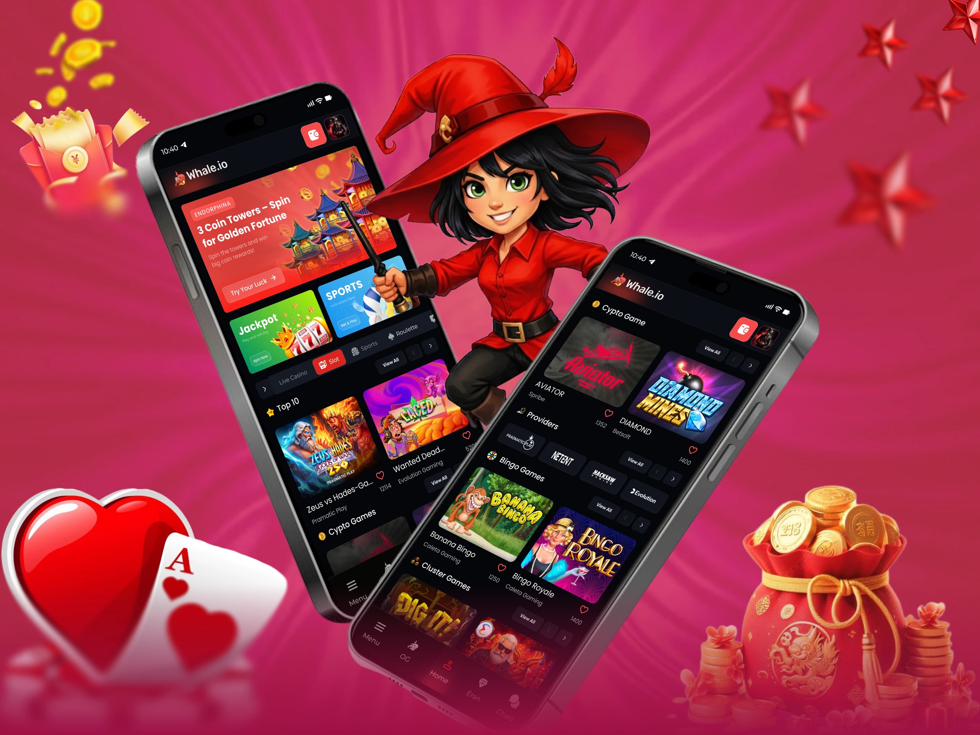 Casino Gambling — Web & Mobile UI/UX — UI/UX design screen 2