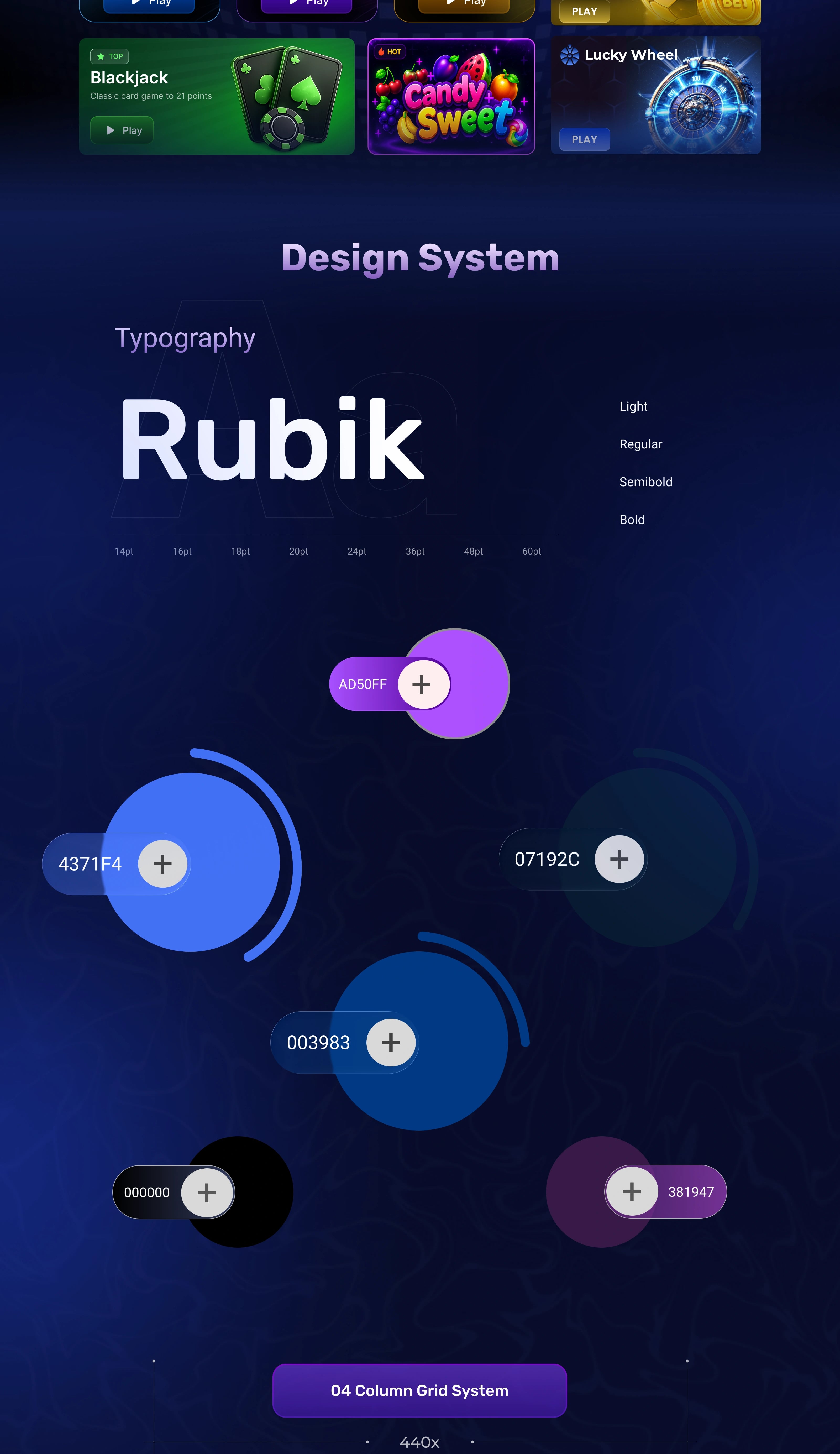 Casino Telegram Bot — Mobile UI/UX — UI/UX design screen 3