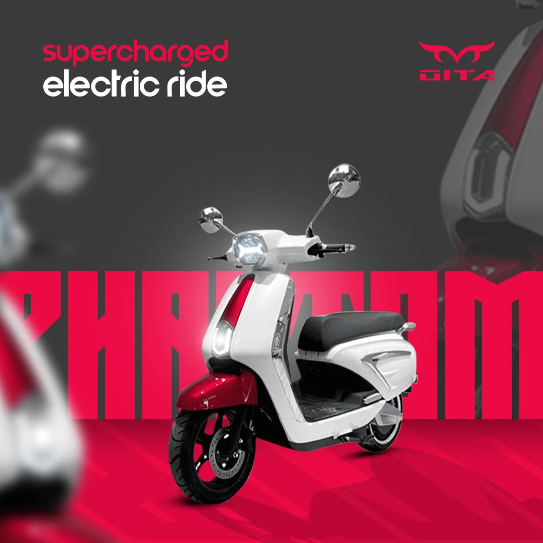 Electric Scooter — Social Media Campaign — UI design screenshot 4