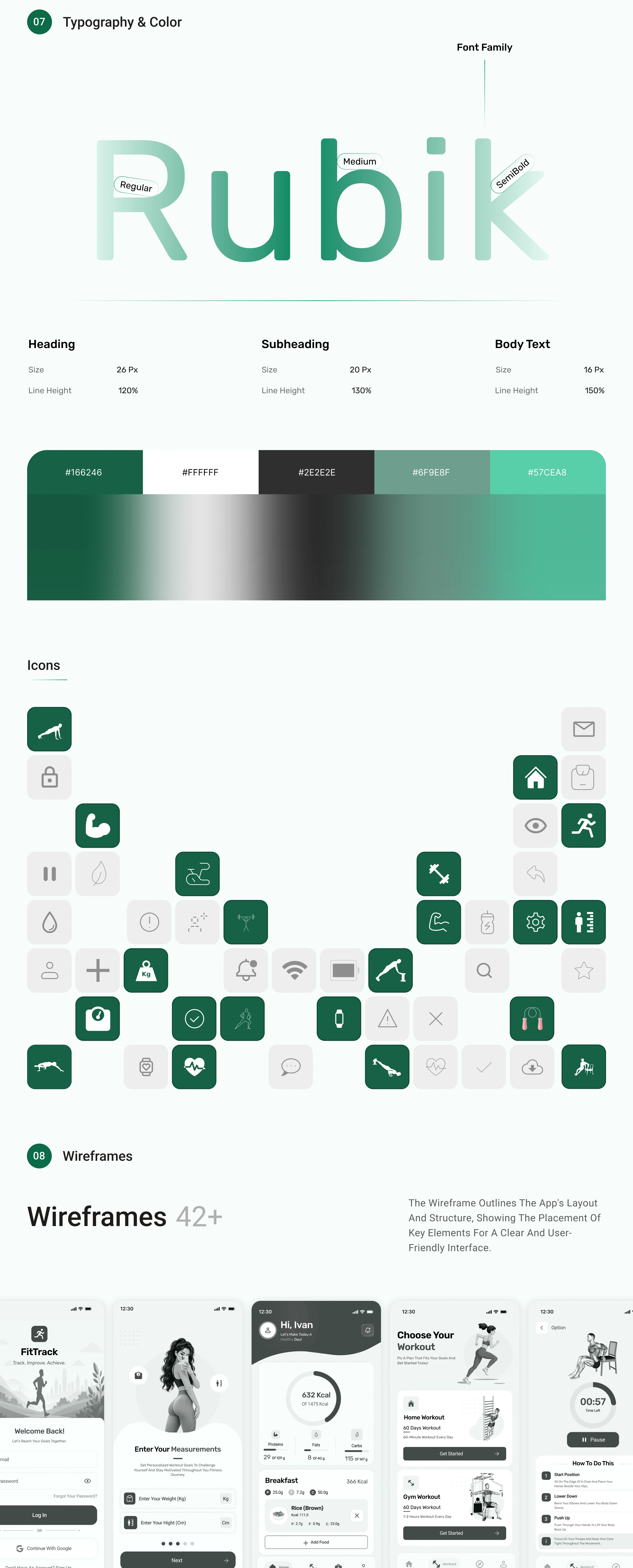 FitTrack — Fitness & Wellness App — UI/UX design screen 6