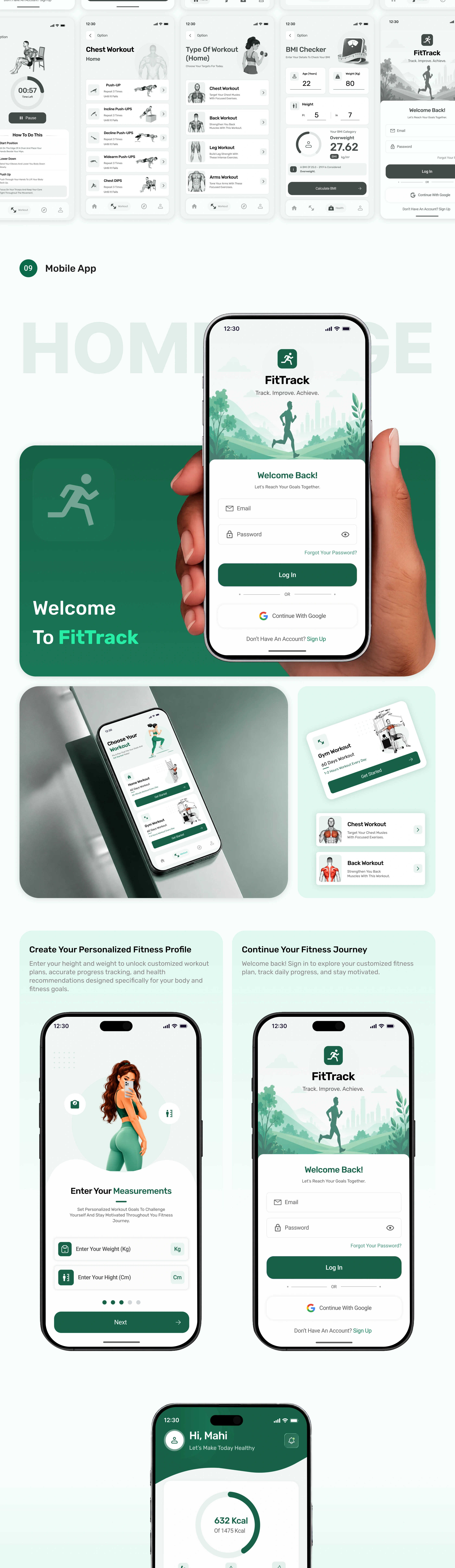 FitTrack — Fitness & Wellness App — UI/UX design screen 7