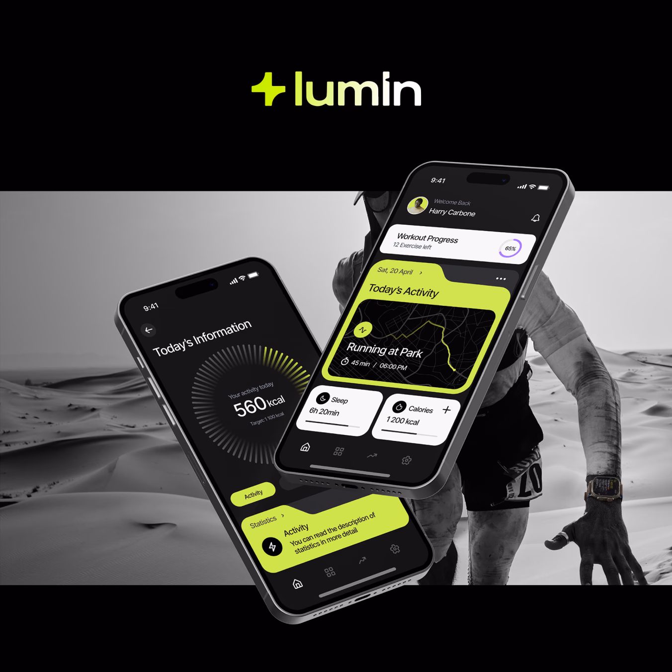 Lumin Mobile App — Mobile App Design by Zenix UX