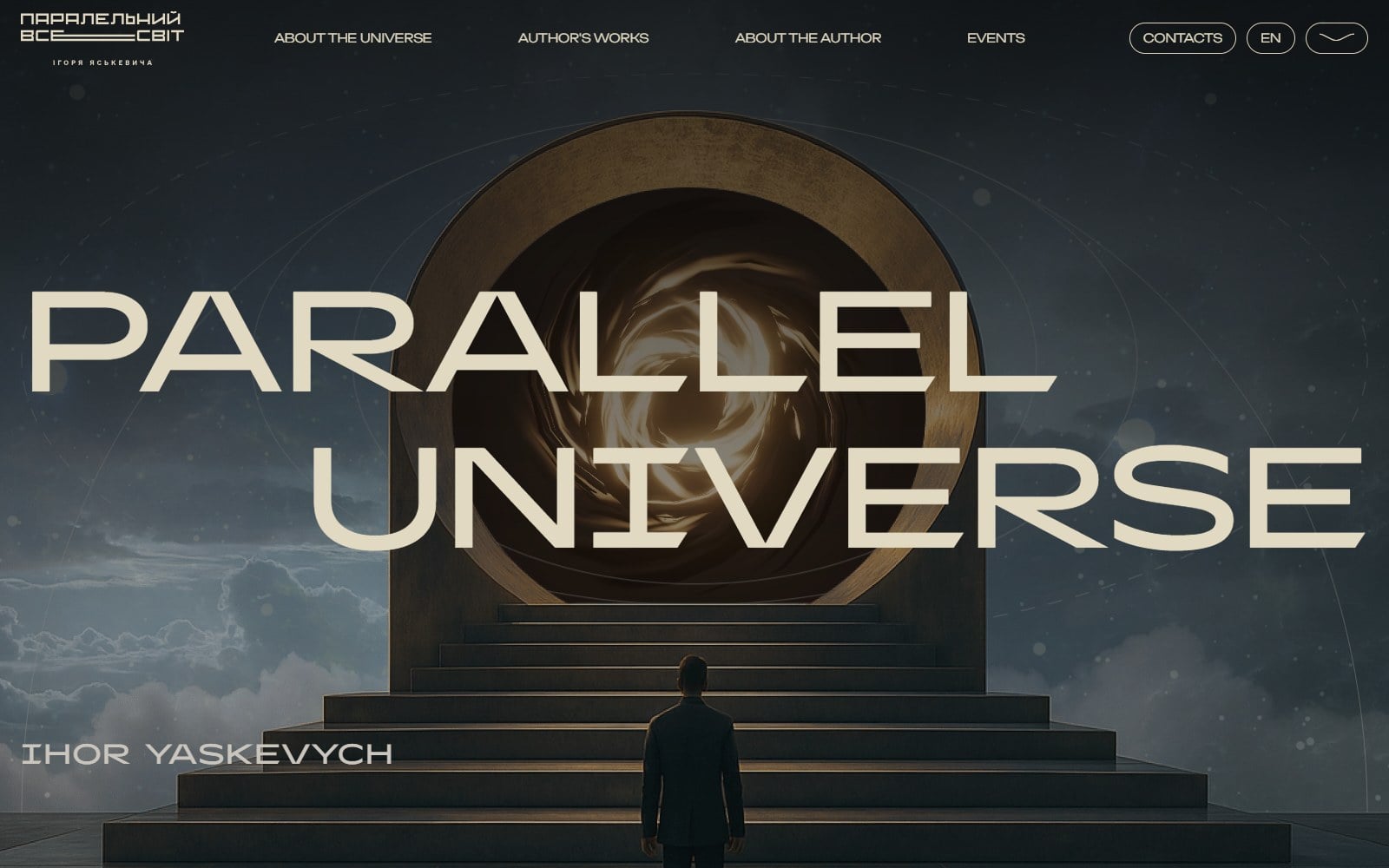 Parallel Universe — Art Gallery — Web Development by Zenix UX