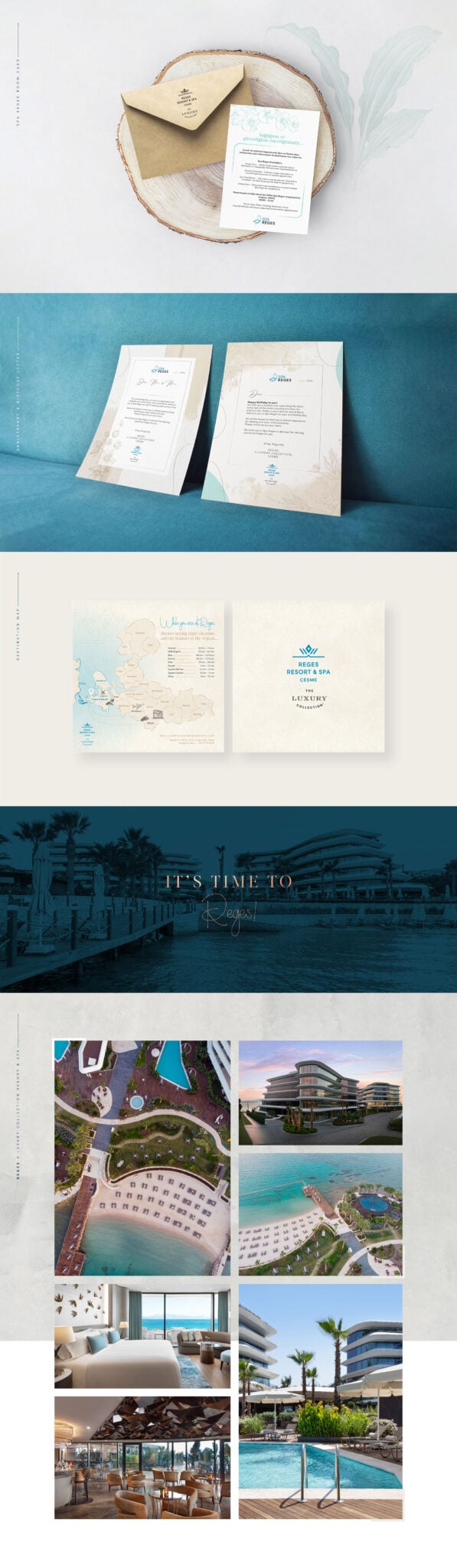 REGES Resort & Spa Çeşme — Branding Concept — UI design screenshot 3