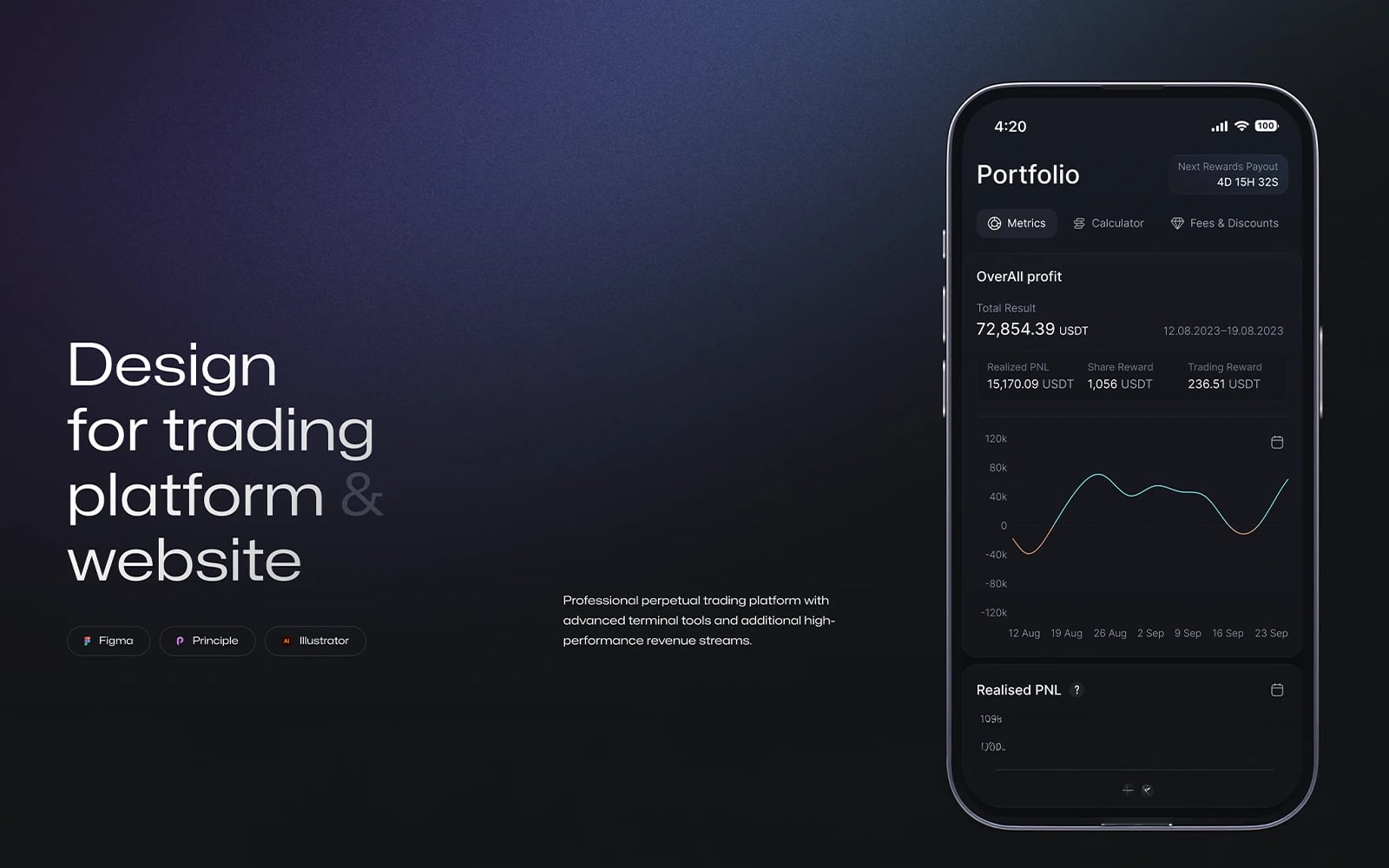 XCore Trading Platform — UI/UX Design by Zenix UX