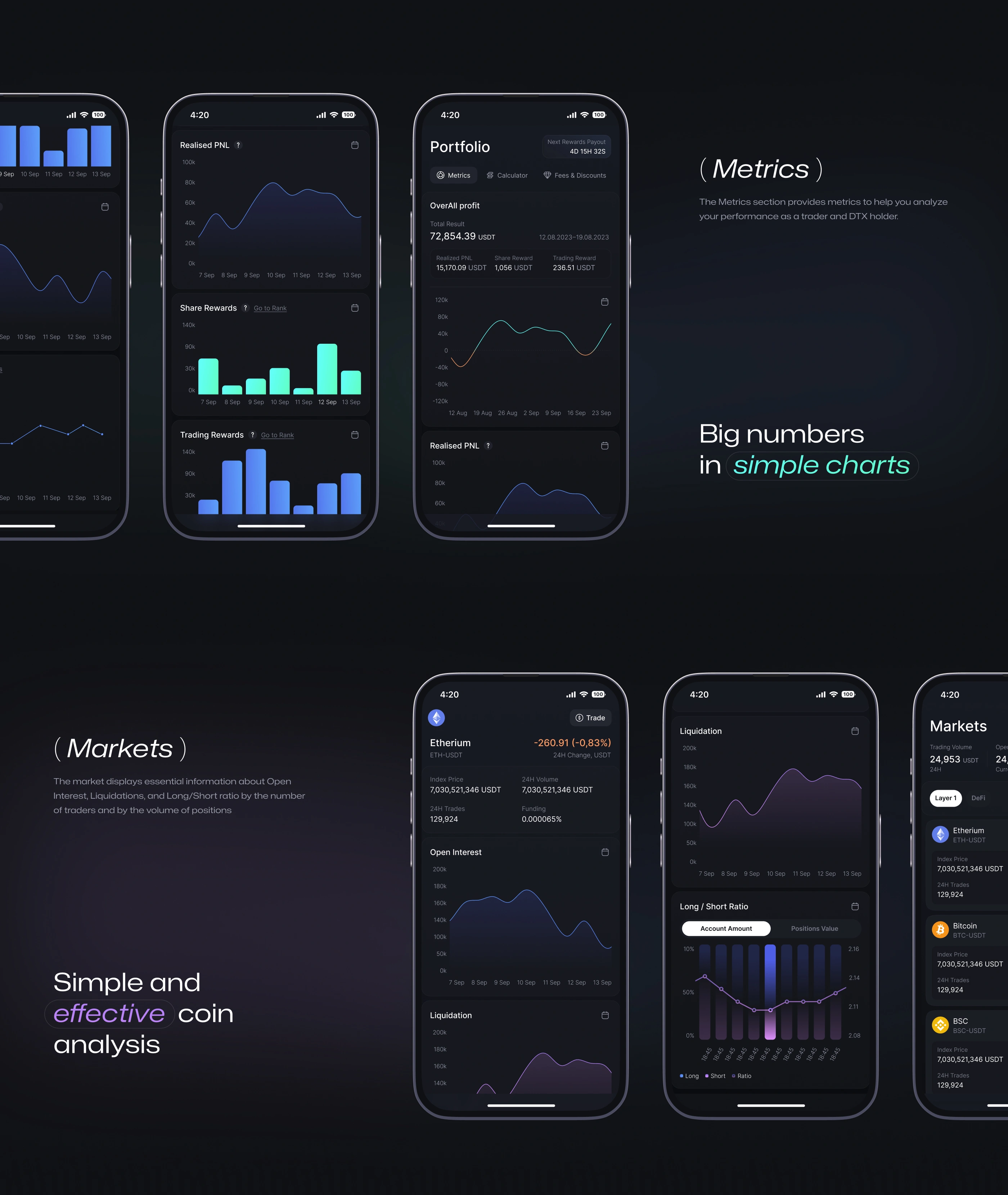 XCore Trading Platform — UI/UX design screen 8